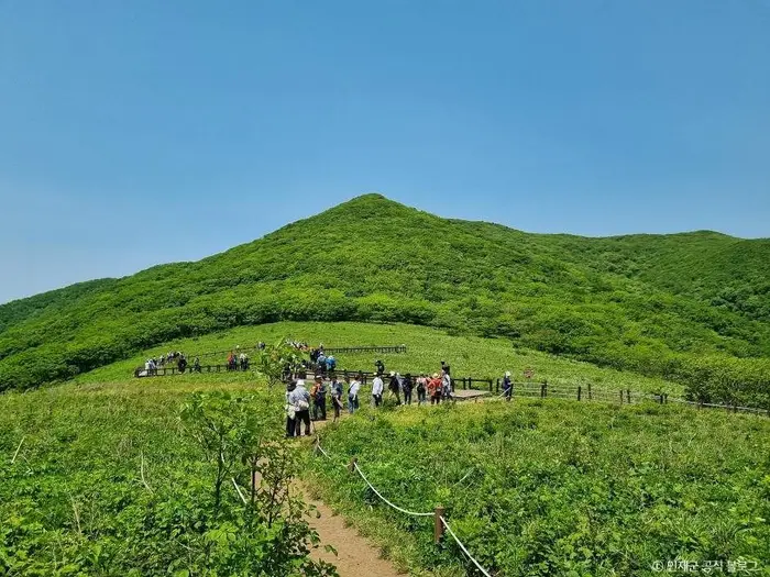 점봉산 곰배령 · 관광지