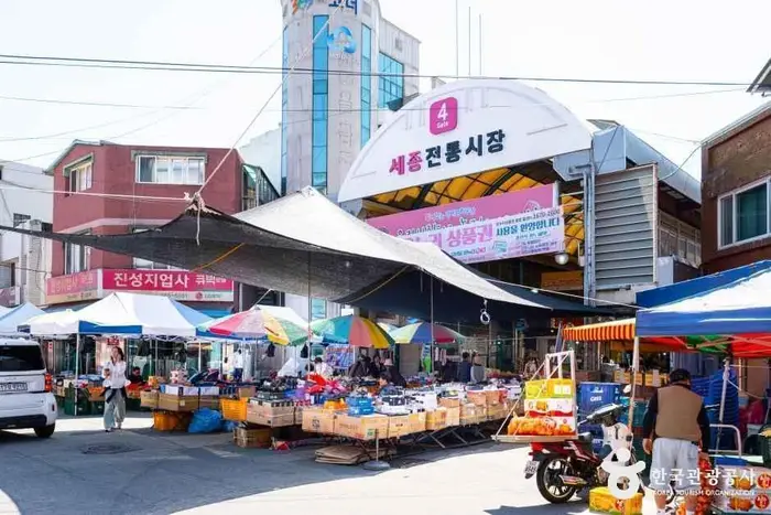 세종전통시장(4, 9일) · 쇼핑