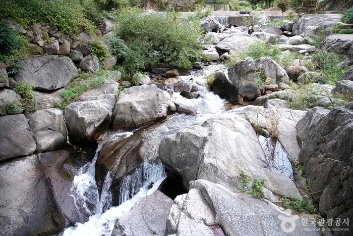 용수골계곡 · 관광지