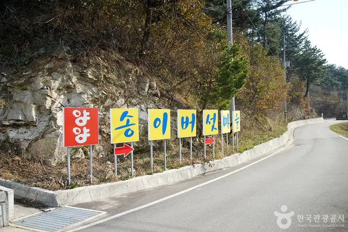 송이버섯마을 · 음식점