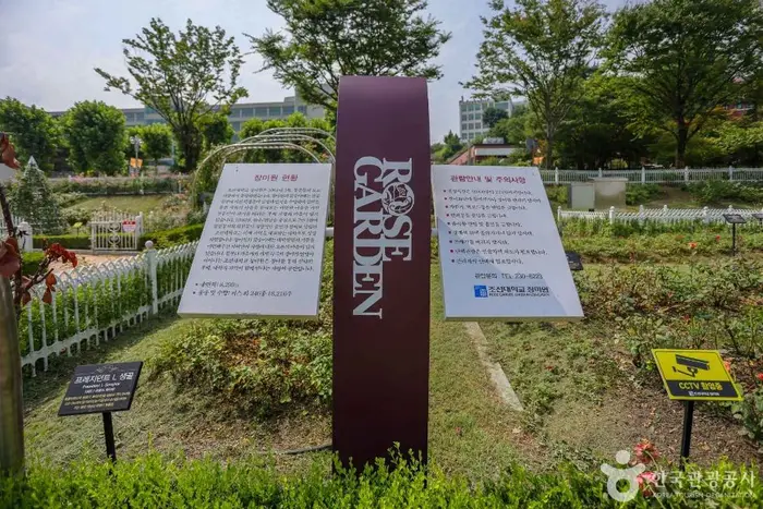 조선대학교 장미원 · 관광지