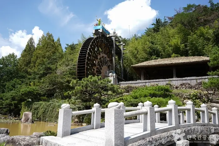 물레방아광장 · 관광지