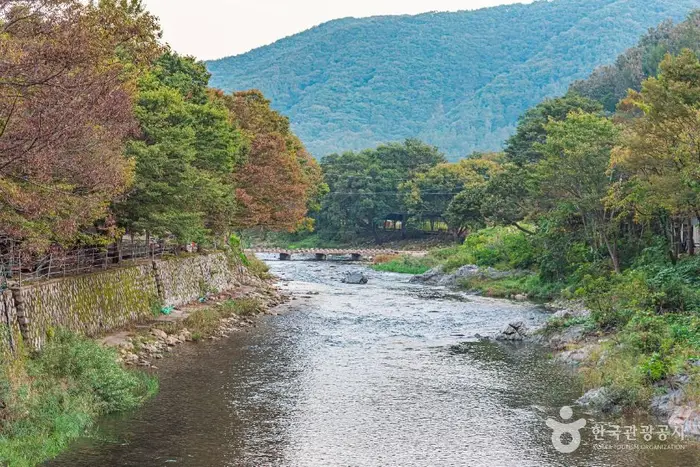 옥계천 · 관광지