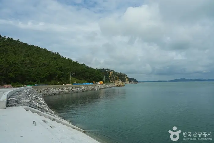 통개 해수욕장 · 관광지
