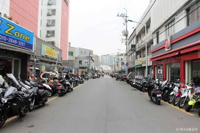 대구 오토바이골목 · 관광지