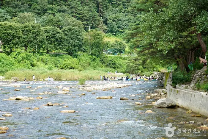 내리계곡 · 관광지