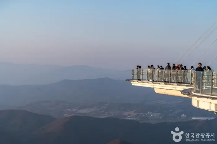 발왕산 기 스카이워크 · 관광지
