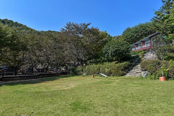 제암산자연휴양림 야영장 · 레포츠