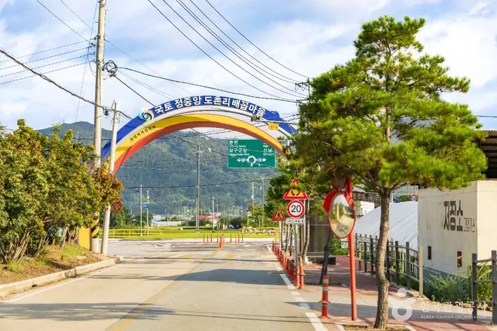 양구 국토정중앙배꼽마을 · 관광지