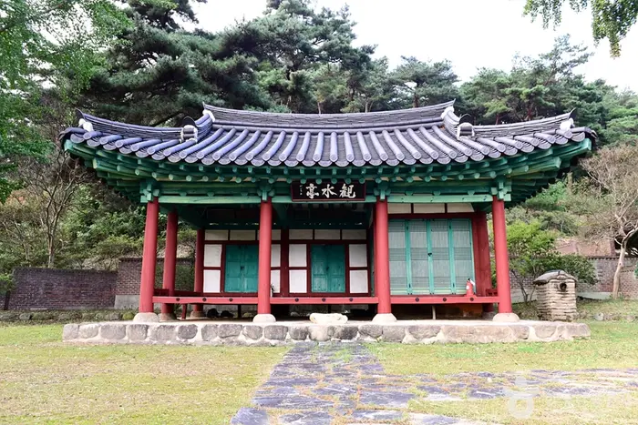 장성 관수정 · 관광지