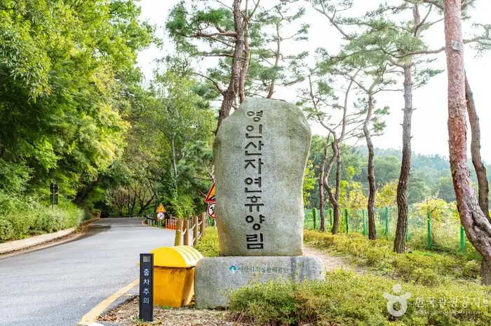 아산 영인산자연휴양림 · 관광지