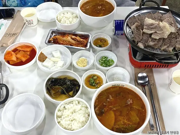 혜장국 · 음식점