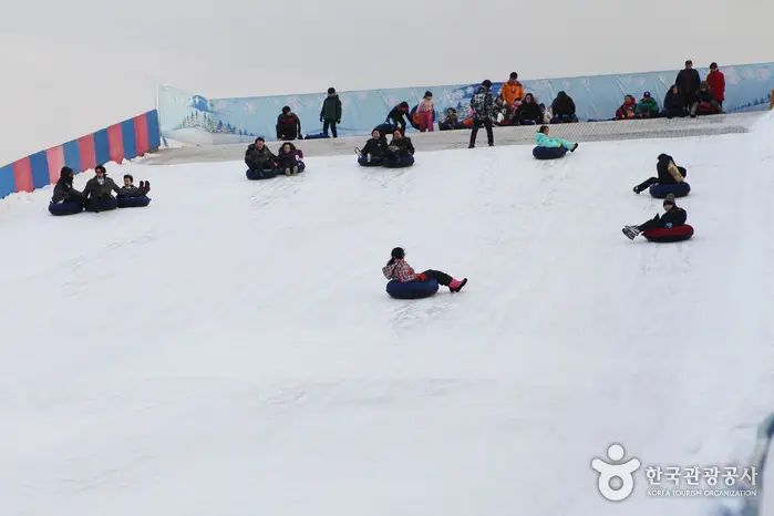 한강공원 뚝섬 눈썰매장 · 레포츠