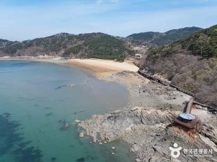 작은풀안해수욕장 · 관광지