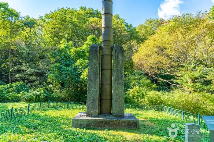 공주 갑사 철당간 · 관광지
